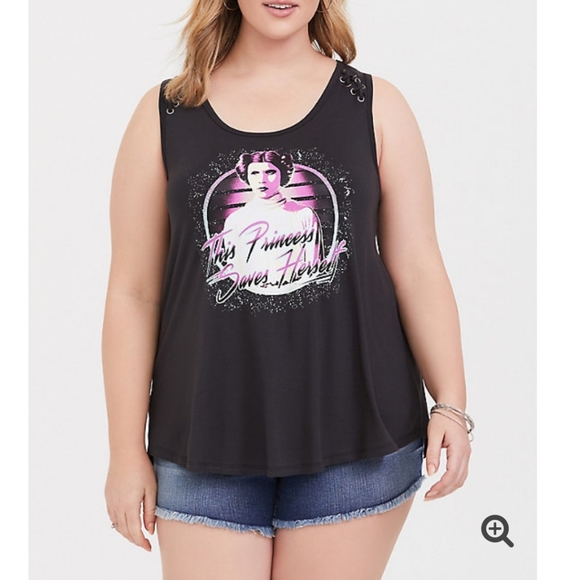 SEARCHING FOR Princess Leia Tank by Torrid - Picture 1 of 3